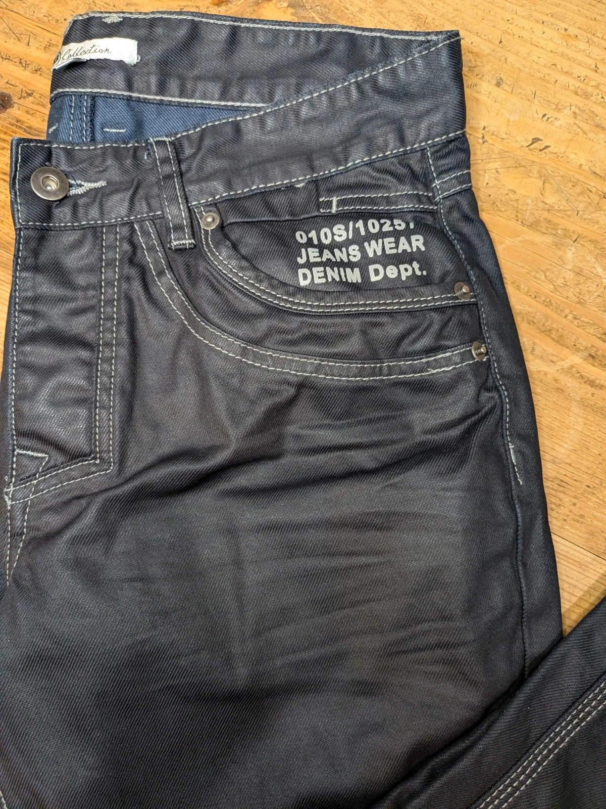 Jeans ciré – photo 2
